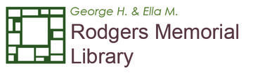 George H. & Ella Rodgers Memorial Library logo